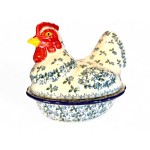 D43 Bunzlau Kip - Dekschaal 1821X Kip - dekschalen